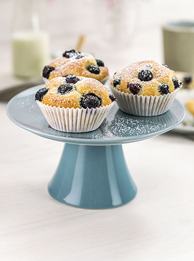 Muffins aux myrtilles